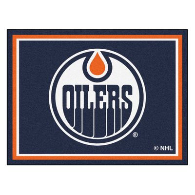 Edmonton Oilers 8x10 Rug