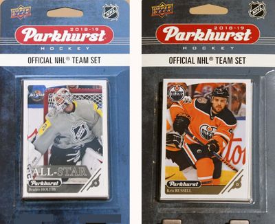 Edmonton Oilers Trading Cards - 2018-19 Parkhurst Set and All-Star Set