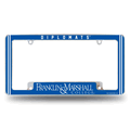 Evansville Purple Aces12"x 6" Chrome Automotive License Plate Frame Evansville Purple Aces12"x 6" Chrome Automotive License Plate Frame