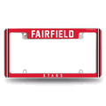 Fairfield Stags12"x 6" Chrome Automotive License Plate Frame Fairfield Stags12"x 6" Chrome Automotive License Plate Frame