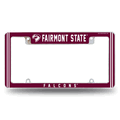 Fairmont State Falcons12"x 6" Chrome Automotive License Plate Frame Fairmont State Falcons12"x 6" Chrome Automotive License Plate Frame
