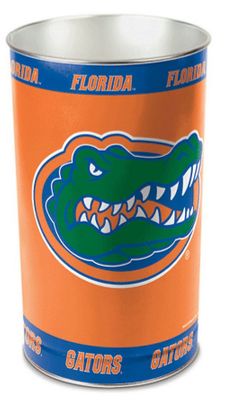 Florida Gators 15 Inch Waste Basket