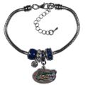 Florida Gators Euro Bead Bracelet