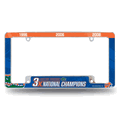 Florida Gators Multi Champ Chrome Automotive License Plate Frame Florida Gators Multi Champ Chrome Automotive License Plate Frame