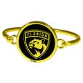 Florida Panthers Gold Tone Bracelet