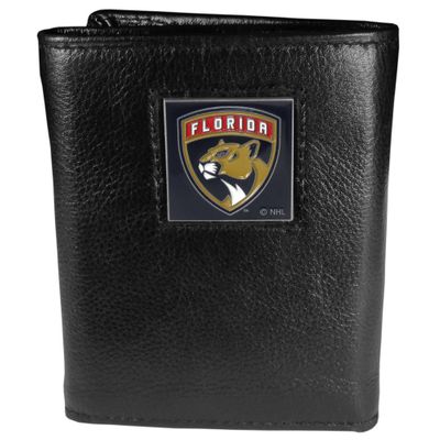 Florida Panthers Leather Tri-fold Wallet