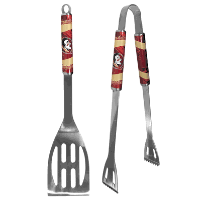 Florida St. Seminoles 2 pc Steel BBQ Tool Set