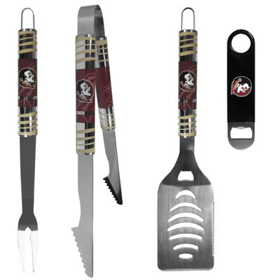 Florida St. Seminoles 3 pc BBQ Set and Bottle Opener