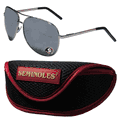 Florida St. Seminoles Aviator Sunglasses and Sports Case Florida St. Seminoles Aviator Sunglasses and Sports Case