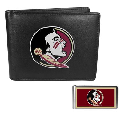 Florida St. Seminoles Bi-fold Wallet & Color Money Clip