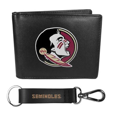 Florida St. Seminoles Bi-fold Wallet & Strap Key Chain