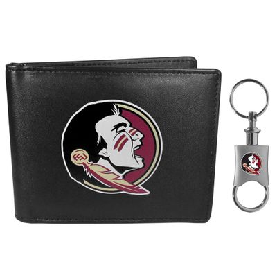 Florida St. Seminoles Bi-fold Wallet & Valet Key Chain