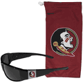 Florida St. Seminoles Chrome Wrap Sunglasses and Bag Florida St. Seminoles Chrome Wrap Sunglasses and Bag