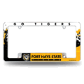 Fort Hays State Tigers Primary Chrome Automotive License Plate Frame