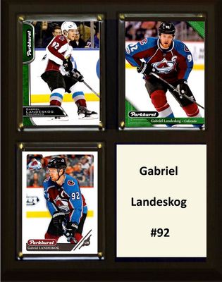 Gabriel Landeskog Two Card Plaque