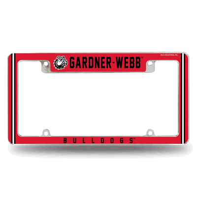 Gardner-Webb�Runnin' Bulldogs Chrome Automotive License Plate Frame
