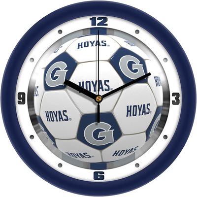 Georgetown Hoyas Soccer Wall Clock