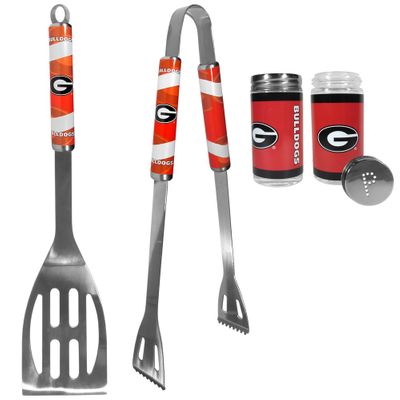 Georgia Bulldogs 2 Piece Tailgate BBQ Set with Salt and Pepper Shakers
