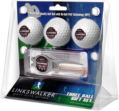 Georgia Bulldogs 2021 National Champions - Kool Tool 3 Ball Gift Pack
