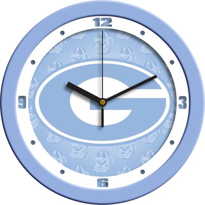 Georgia Bulldogs Baby Blue Wall Clock