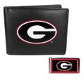 Georgia Bulldogs Bi-fold Wallet & Color Money Clip Georgia Bulldogs Bi-fold Wallet & Color Money Clip