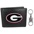 Georgia Bulldogs Bi-fold Wallet & Valet Key Chain Georgia Bulldogs Bi-fold Wallet & Valet Key Chain