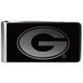 Georgia Bulldogs Black and Steel Money Clip Georgia Bulldogs Black and Steel Money Clip