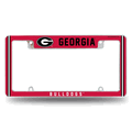 Georgia Bulldogs Classic Chrome Automotive License Plate Frame Georgia Bulldogs Classic Chrome Automotive License Plate Frame