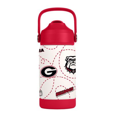 Georgia Bulldogs Kids 12oz Stainless Steel Mascot Bottle