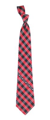 Georgia Bulldogs Tie - Woven Checked