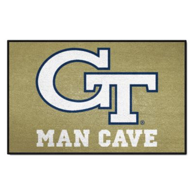 Georgia Tech Man Cave Starter Rug