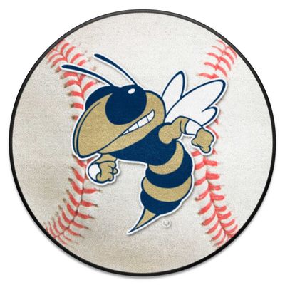 Georgia Tech Yellow Jackets Baseball Rug
