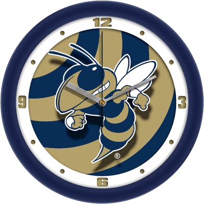 Georgia Tech Yellow Jackets Dimension Wall Clock