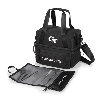 Georgia Tech Yellow Jackets Tarana Recycled Lunch Bag Cooler Utensils