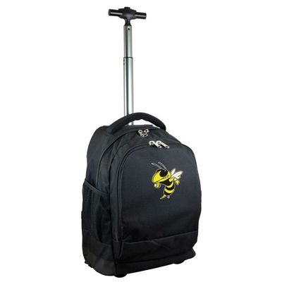 Georgia Tech Yellow Jackets Wheeled Premium Backpack - Black