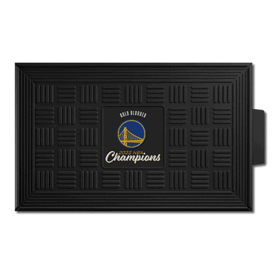 Golden State Warriors 2022 NBA Finals Champions Medallion Door Mat