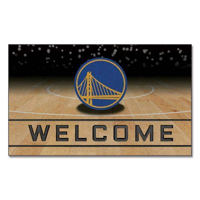 Golden State Warriors Crumb Rubber Door Mat