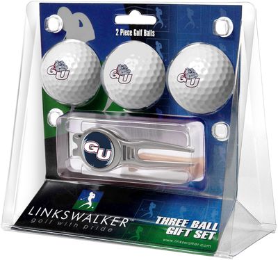 Gonzaga Bulldogs 3 Golf Ball And Kool Divot Tool Gift Pack