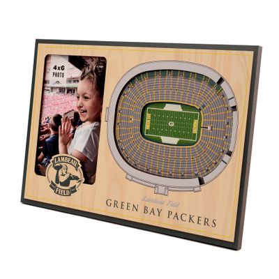 Green Bay Packers 3D StadiumViews Picture Frame