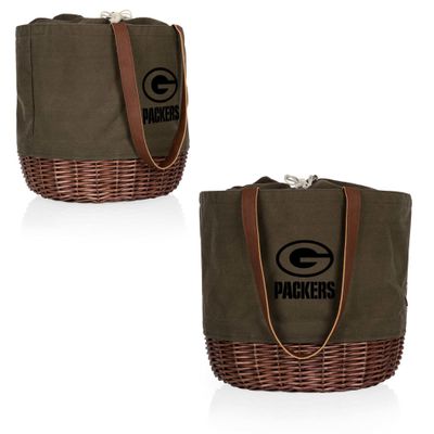 Green Bay Packers Coronado Canvas and Willow Basket Tote