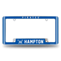 Hampton Pirates 12" x 6" Chrome Automotive License Plate Frame Hampton Pirates 12" x 6" Chrome Automotive License Plate Frame