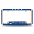Houston Christian Huskies Chrome Automotive License Plate Frame Houston Christian Huskies Chrome Automotive License Plate Frame