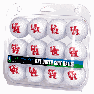 Houston Cougars Dozen Golf Balls