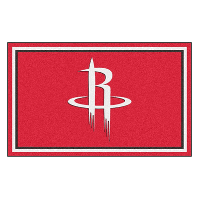 Houston Rockets 4x6 Rug