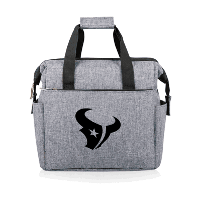 Houston Texans On The Go Lunch Cooler - Heathered Gray