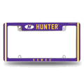 Hunter Hawks 12" x 6" Chrome All Over Automotive License Plate Frame Hunter Hawks 12" x 6" Chrome All Over Automotive License Plate Frame