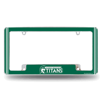 Illinois Wesleyan�Titans Chrome Automotive License Plate Frame