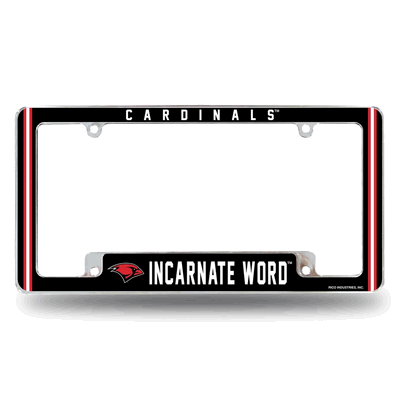 Incarnate Word�Cardinals Chrome Automotive License Plate Frame