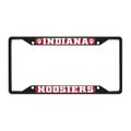 Indiana Hoosiers Metal License Plate Frame Black Finish Indiana Hoosiers Metal License Plate Frame Black Finish