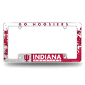 Indiana Hoosiers Primary Chrome Automotive License Plate Frame
